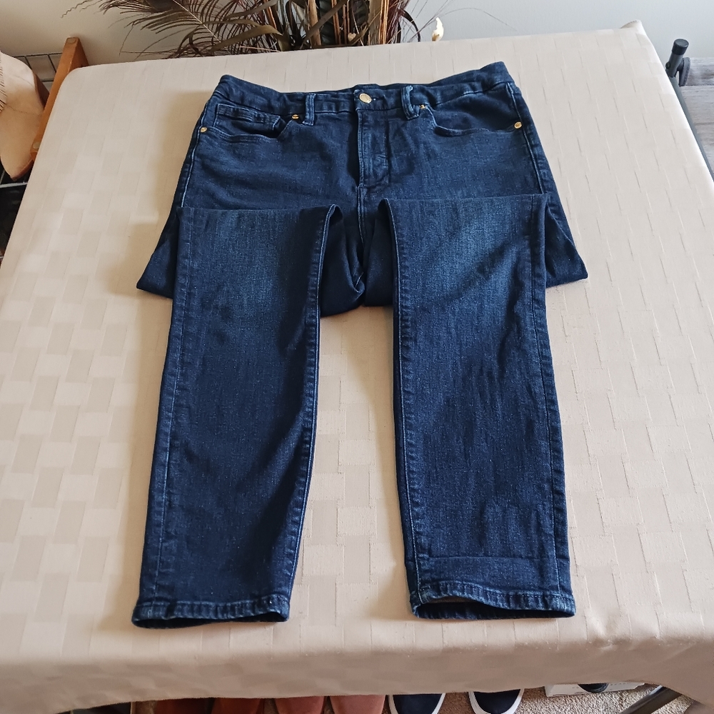 Good American The Good Leg Skinny Jean BLUE224 - Picture 5 of 13